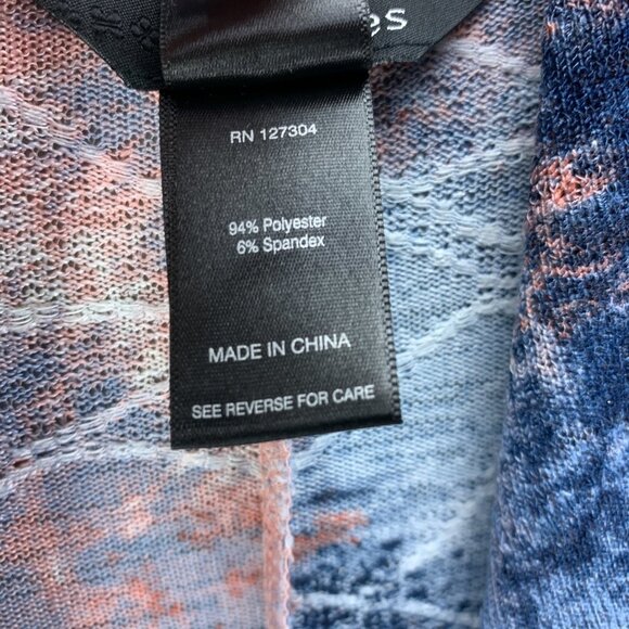 **SOLD**Ali Miles Sweater Womens Medium Open Front Cardigan Lightweight Thin - Picture 15 of 15